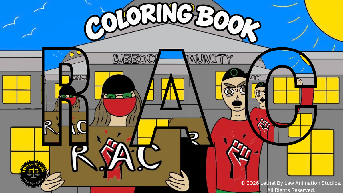 $5 Donation — Raiders Against Censorship Coloring Book
